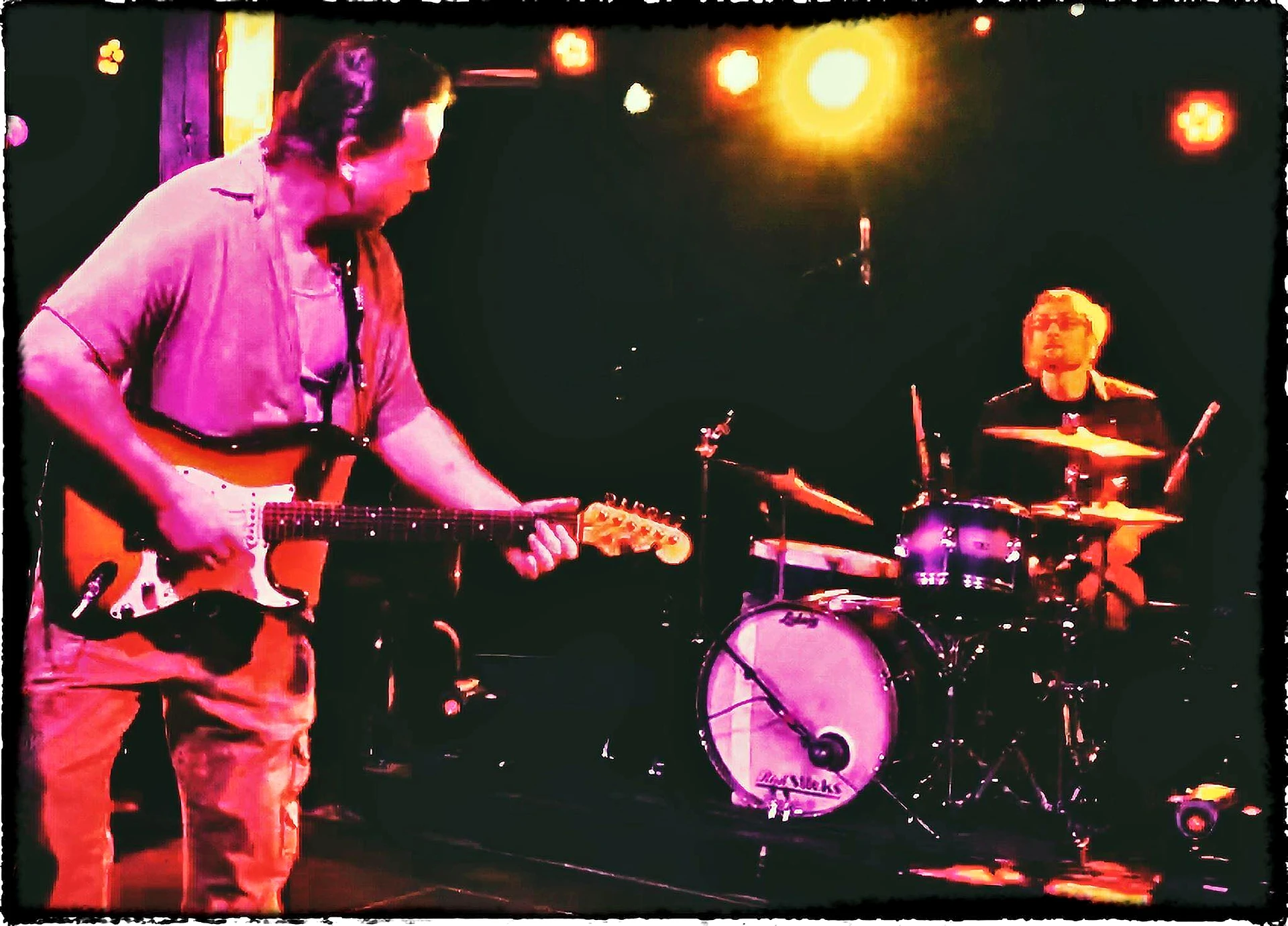 James Pitts performing with Eric Gales